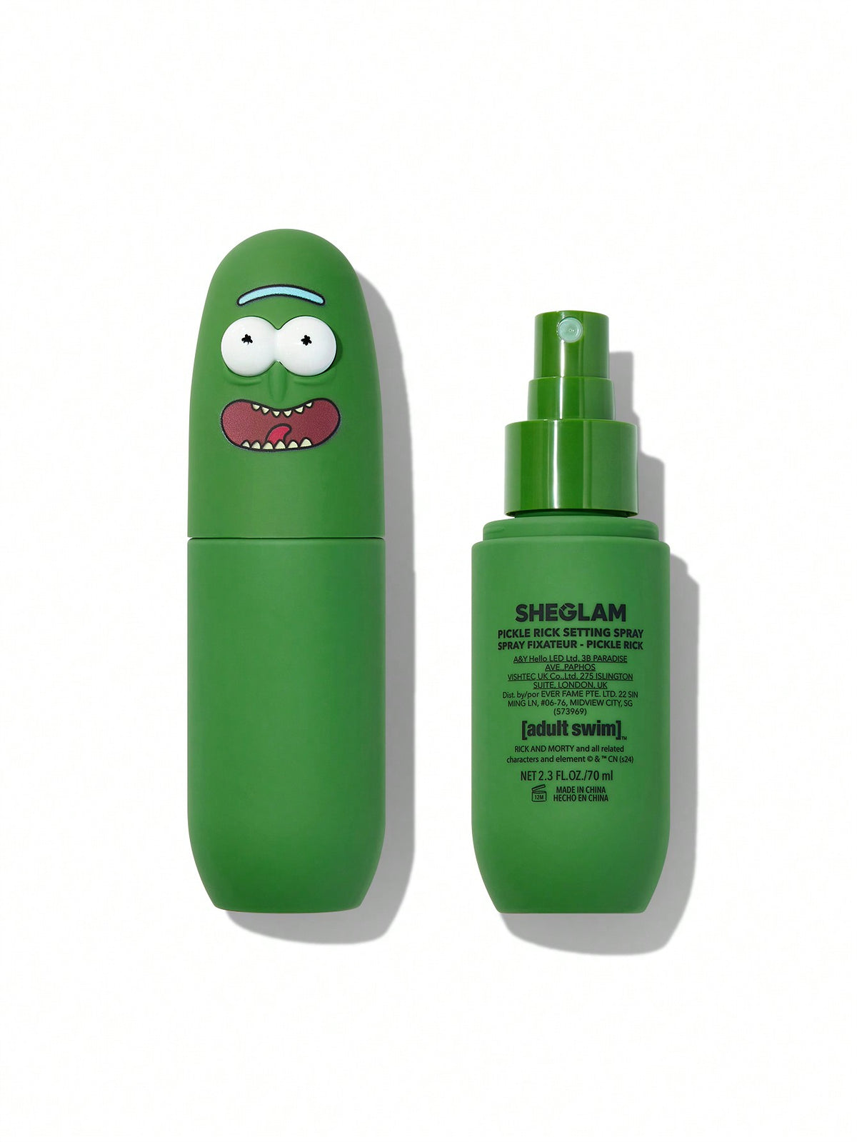 Pickle Rick Setting Spray - Spray Fixador - Rick and Morty X SHEGLAM