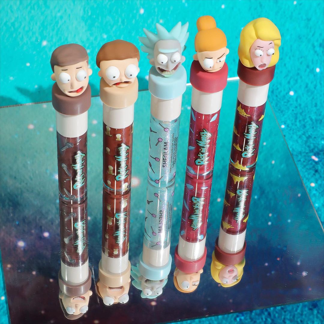 COLEÇÃO COMPLETA SHEGLAM de Maquiagem - Rick and Morty - Edição Limitada