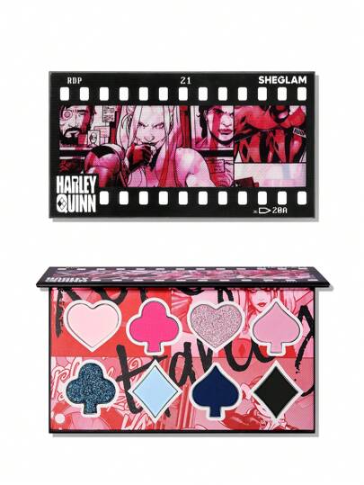 Harley Quinn X SHEGLAM Mad Love Color Palette